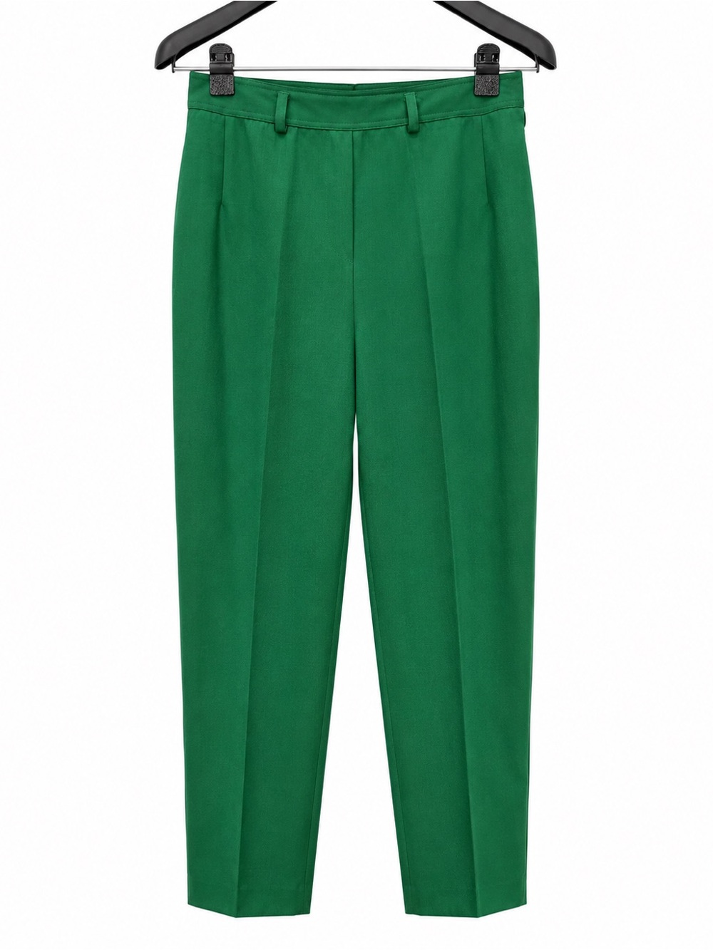 Kenar Womens Vintage 100% Wool Green Trousers – Size 6